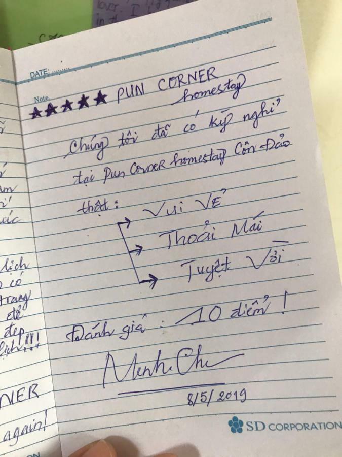 Pun Corner Homestay Chi Khu Co Ong المظهر الخارجي الصورة